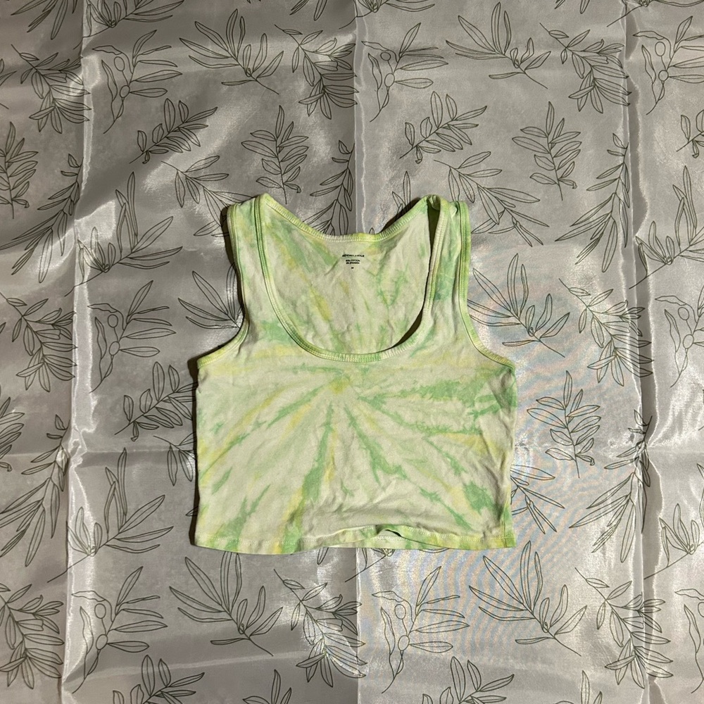 Target tie- dye crop top